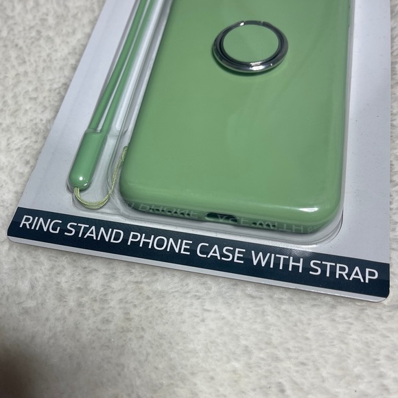 Onn iPhone XS Max Ring Stand Phone Case with Strap - Picture 3 of 9